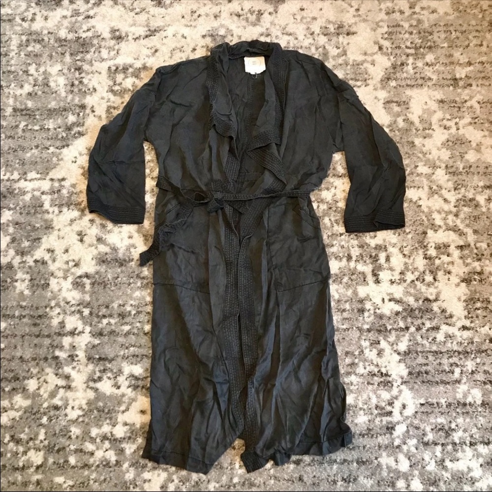 Anthropologie Hei Hei Robe Trench Coat